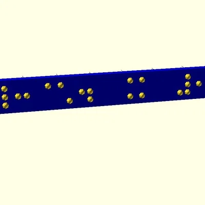 Module font Braille MỞ RỘNG - Nemeth