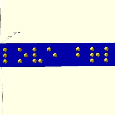 Module font Braille MỞ RỘNG - Nemeth