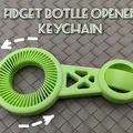 Dụng cụ mở nắp chai PET - Spinner Fidget (móc khóa) - Thumbnail 1