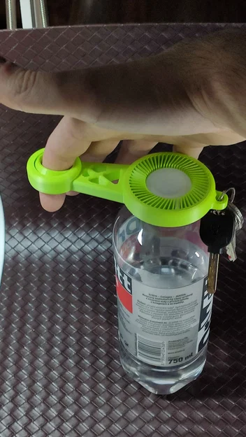 Dụng cụ mở nắp chai PET - Spinner Fidget (móc khóa) - Image 5