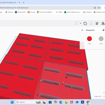 Khay đựng thẻ nhớ SD in 3D - Giải pháp sắp xếp gọn gàng cho bàn làm việc