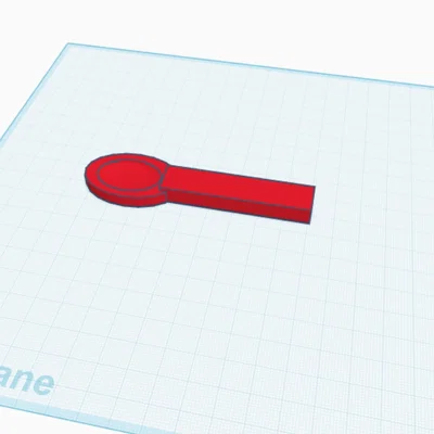 Mô hình muỗng (Spoon) in 3D đơn giản, tiện lợi cho căn bếp