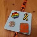 Thẻ flair/pinback cho dây đeo (lanyard): Thêm chỗ gắn pin! - Thumbnail 1