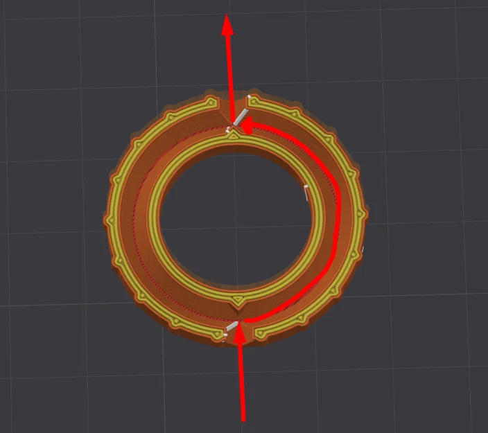 Mẫu in 3D hạt đính trang trí Circular Beads độc đáo - Image 2