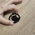 Mặt dây chuyền hình mèo dễ thương (Cat Pendant) để in 3D - Thumbnail 3