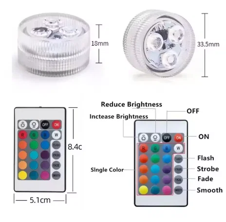 Nắp đế cho đèn nến LED 31mm - Phụ kiện 3D cho dự án DIY - Image 4