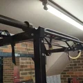 Giá giữ barbell gắn Squat Rack (ống hộp 60mm) - Squat Rack Barbell Holder Storage - Thumbnail 1