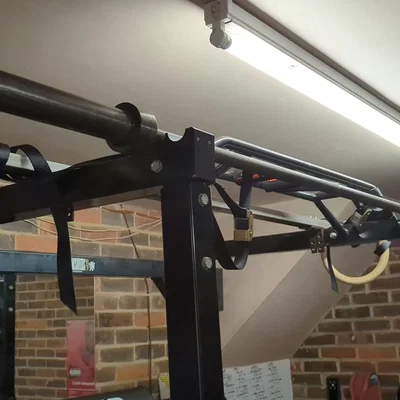 Giá giữ barbell gắn Squat Rack (ống hộp 60mm) - Squat Rack Barbell Holder Storage