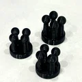 Giá Treo Dao Cạo và Bàn Chải Đánh Răng Tối Giản In 3D - Thumbnail 3