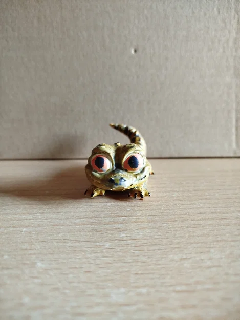 Mô hình chú cá sấu nhỏ đáng yêu - Mini Cute Crok 3D - Image 1