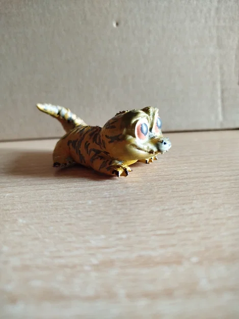 Mô hình chú cá sấu nhỏ đáng yêu - Mini Cute Crok 3D - Image 3