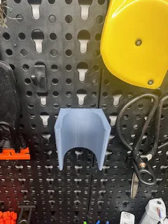 Ngàm treo Pegboard Parkside/Lidl cho tua vít điện Durofort (in 3D) - Image 2