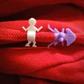 Mẫu phụ kiện trang trí dây rút hình cặp đôi (Boy vs Girl Beads) - Thumbnail 2