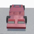 Mô hình xe đua phong cách cổ điển in 3D (Ferrari Style) - Thumbnail 2