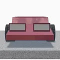 Mô hình xe đua phong cách cổ điển in 3D (Ferrari Style) - Thumbnail 3