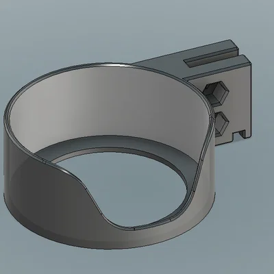 Giá giữ chai/lon tham số - IKEA SKADIS - bản SIDE - Fusion360