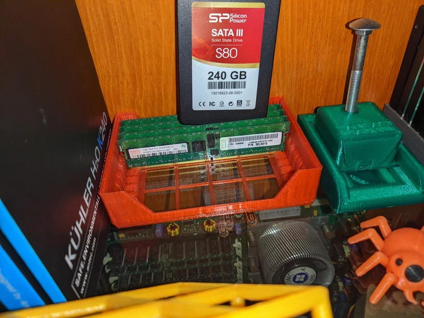 Khay lưu trữ RAM 10 khe cắm (10 Slot DIMM Tray) - Gọn gàng, tiết kiệm - Image 1