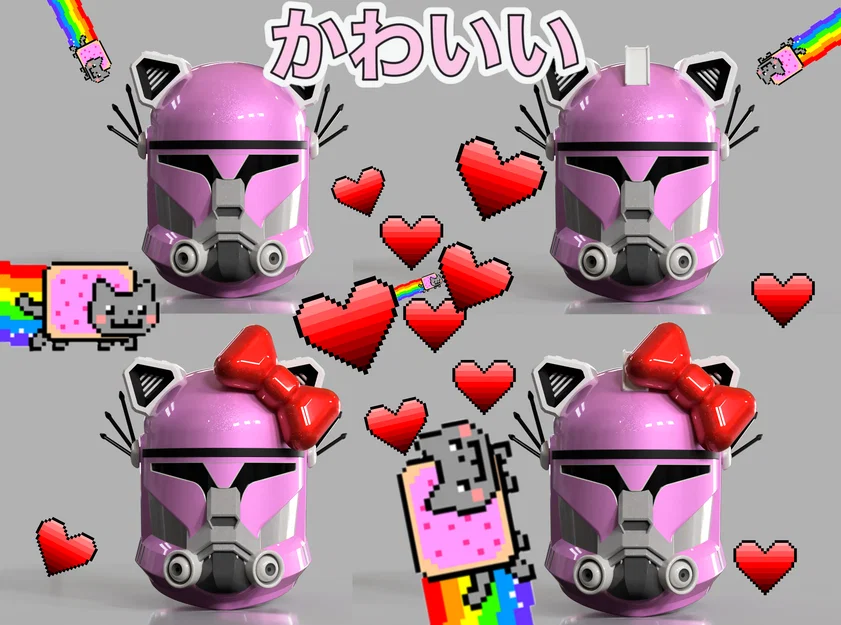 Super Kawaii Neko Torupa Herumetto v3 techno ear - Image 1