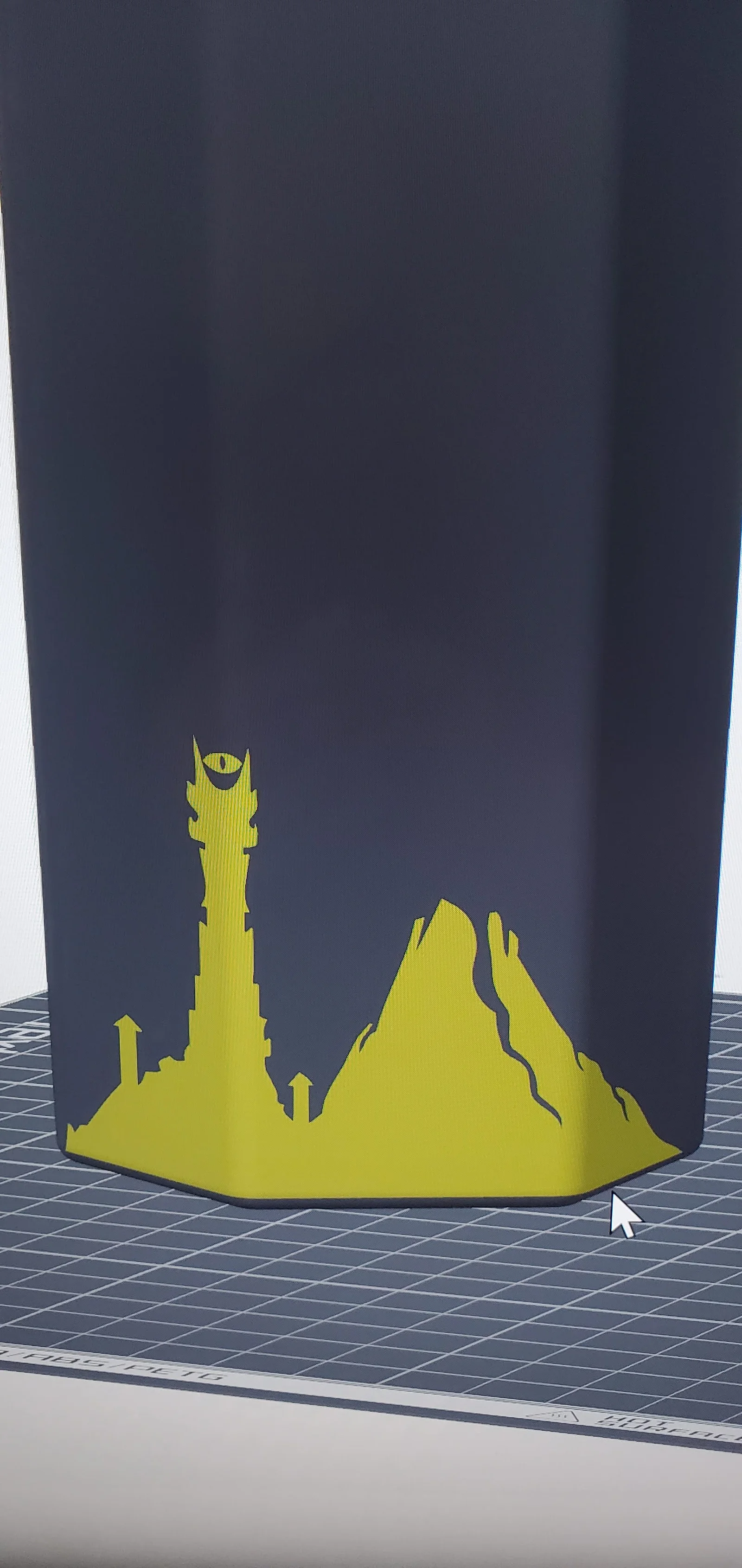 Ống đựng Playmat in 3D phong cách Chúa Tể Những Chiếc Nhẫn 1