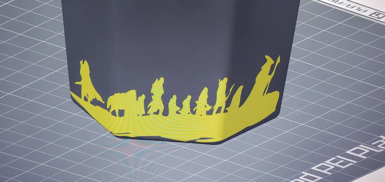Ống đựng Playmat in 3D phong cách Chúa Tể Những Chiếc Nhẫn - Image 3
