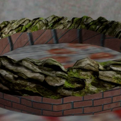 Mô hình địa hình vòng đá Stone Ring in 3D cho Wargame