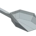 Geometric Scoop: Xẻng xúc thực phẩm thiết kế hình học hiện đại - Thumbnail 1
