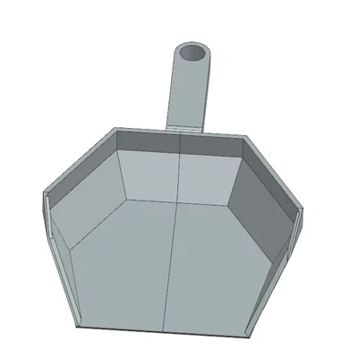 Geometric Scoop: Xẻng xúc thực phẩm thiết kế hình học hiện đại