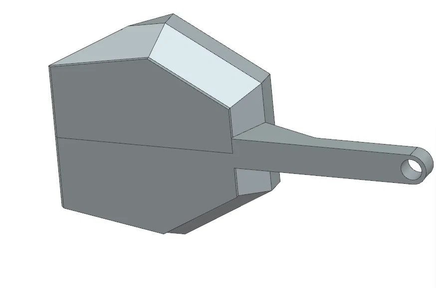 Geometric Scoop: Xẻng xúc thực phẩm thiết kế hình học hiện đại - Image 3