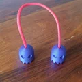 Hạt Begleri PacMan Ghost - Mô hình in 3D đồ chơi fidget độc đáo - Thumbnail 2