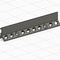 Thanh dẫn hướng dải LED lắp góc (LED strip guides) in 3D bền đẹp - Thumbnail 2