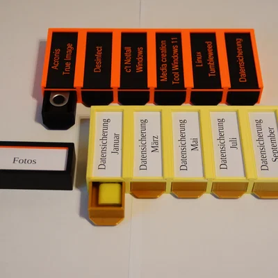 USB Stick Service Box – Hộp dịch vụ có thể ghi nhãn cho USB