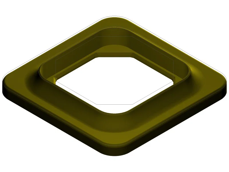Nắp che ổ cắm công tắc thiết kế Merten tối ưu cho in 3D - Image 1
