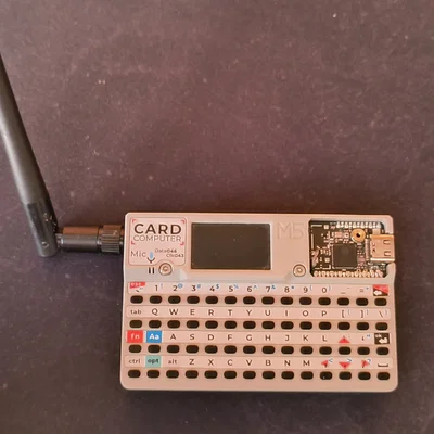 Mod antena ngoài cho M5Stack Cardputer (kèm file .f3d)