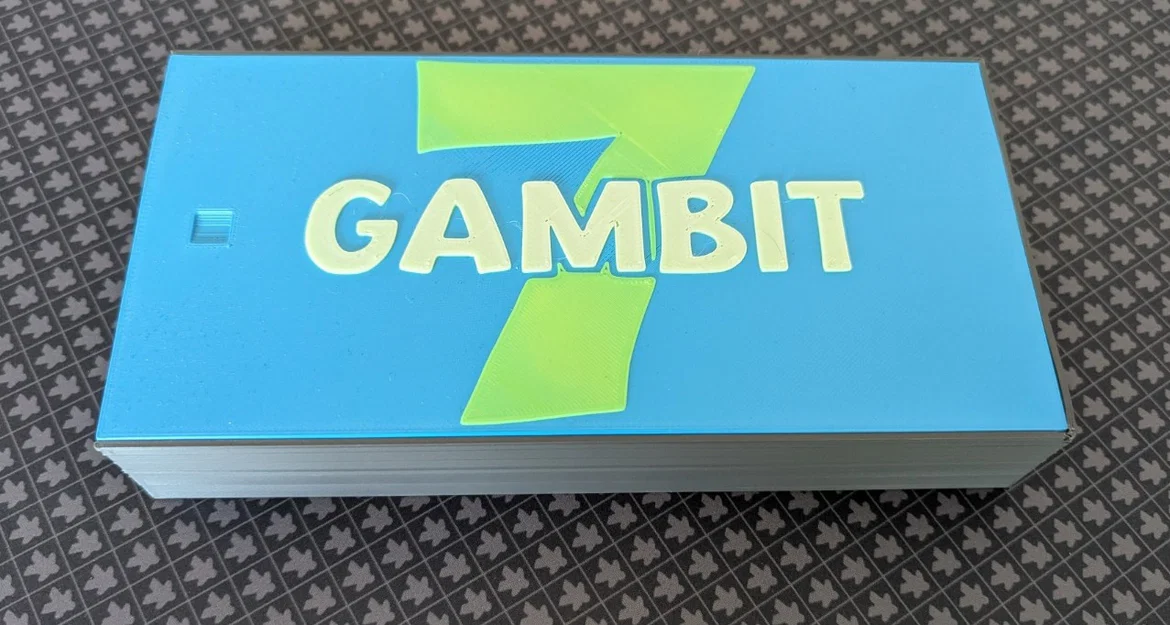 Hộp đựng bộ trò chơi Gambit 7 - Thiết kế in 3D nhỏ gọn, tinh tế - Image 1