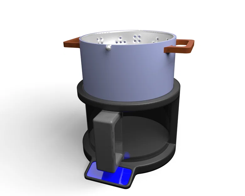 Waku - Mô hình 3D ấm đun nước thông minh tích hợp tính năng nấu mì - Image 4