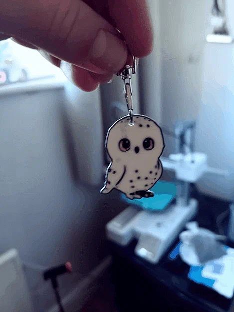 Móc khóa Hedwig - Bản phẳng - Image 1