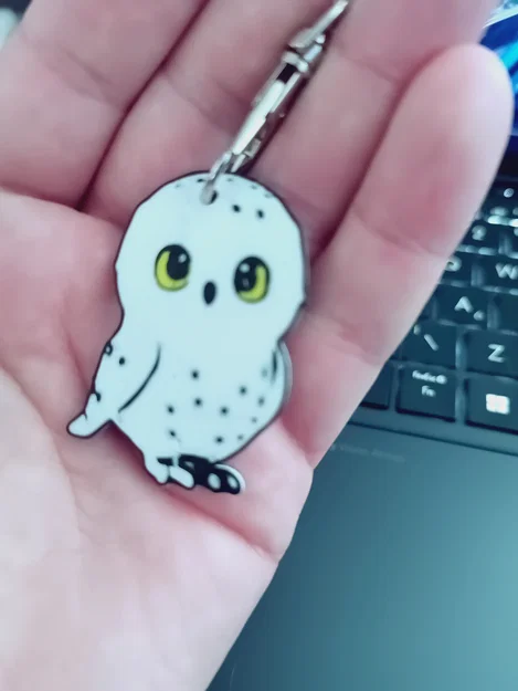 Móc khóa Hedwig - Bản phẳng - Image 2