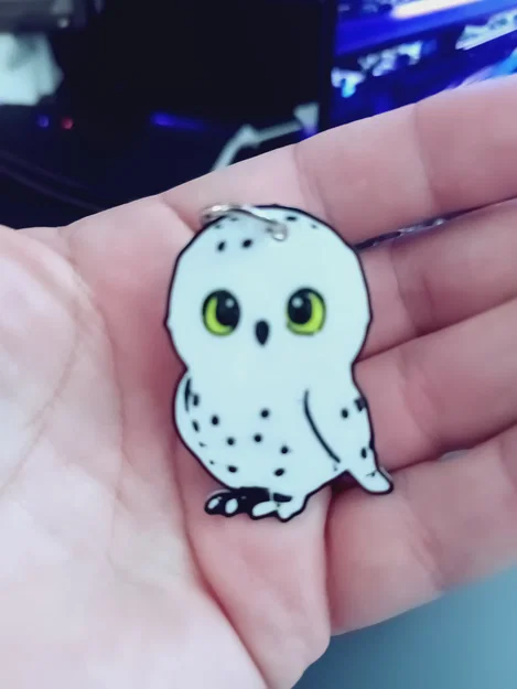 Móc khóa Hedwig - Bản phẳng - Image 3