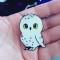 Móc khóa Hedwig - Bản phẳng - Thumbnail 3