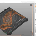 Tranh treo tường nghệ thuật hình chim diệc in 3D tối giản - Thumbnail 5