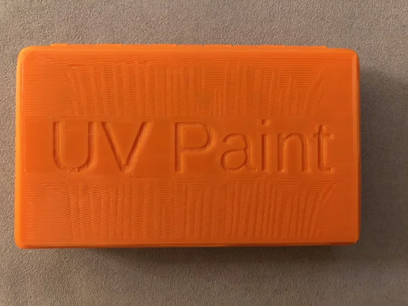 Hộp Đựng Sơn Gel UV Tùy Chỉnh (UV Paint Case) Dùng Với OpenSCAD - Image 2