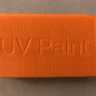 Hộp Đựng Sơn Gel UV Tùy Chỉnh (UV Paint Case) Dùng Với OpenSCAD