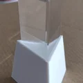 Đế giữ lăng kính cầu vồng (Rainbow Crystal) in 3D tinh tế - Thumbnail 3