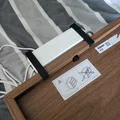 Giá gắn ổ điện cho IKEA EKET (Ikea Eket power strip mount) - Thumbnail 3