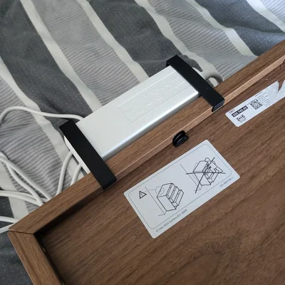 Giá gắn ổ điện cho IKEA EKET (Ikea Eket power strip mount)