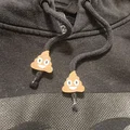 Phụ kiện kẹp dây giày, dây áo hoodie hình icon vui nhộn - Thumbnail 2