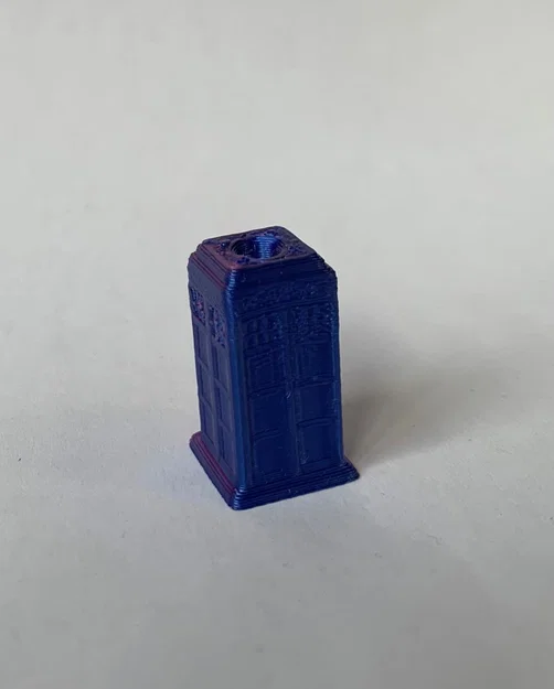 Hạt charm TARDIS Doctor Who in 3D - Image 3