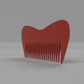 Lược Chải Tóc Thiết Kế Tối Giản In 3D Đẹp Mắt - Thumbnail 1