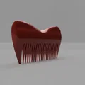 Lược Chải Tóc Thiết Kế Tối Giản In 3D Đẹp Mắt - Thumbnail 2