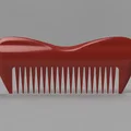 Lược Chải Tóc Thiết Kế Tối Giản In 3D Đẹp Mắt - Thumbnail 3